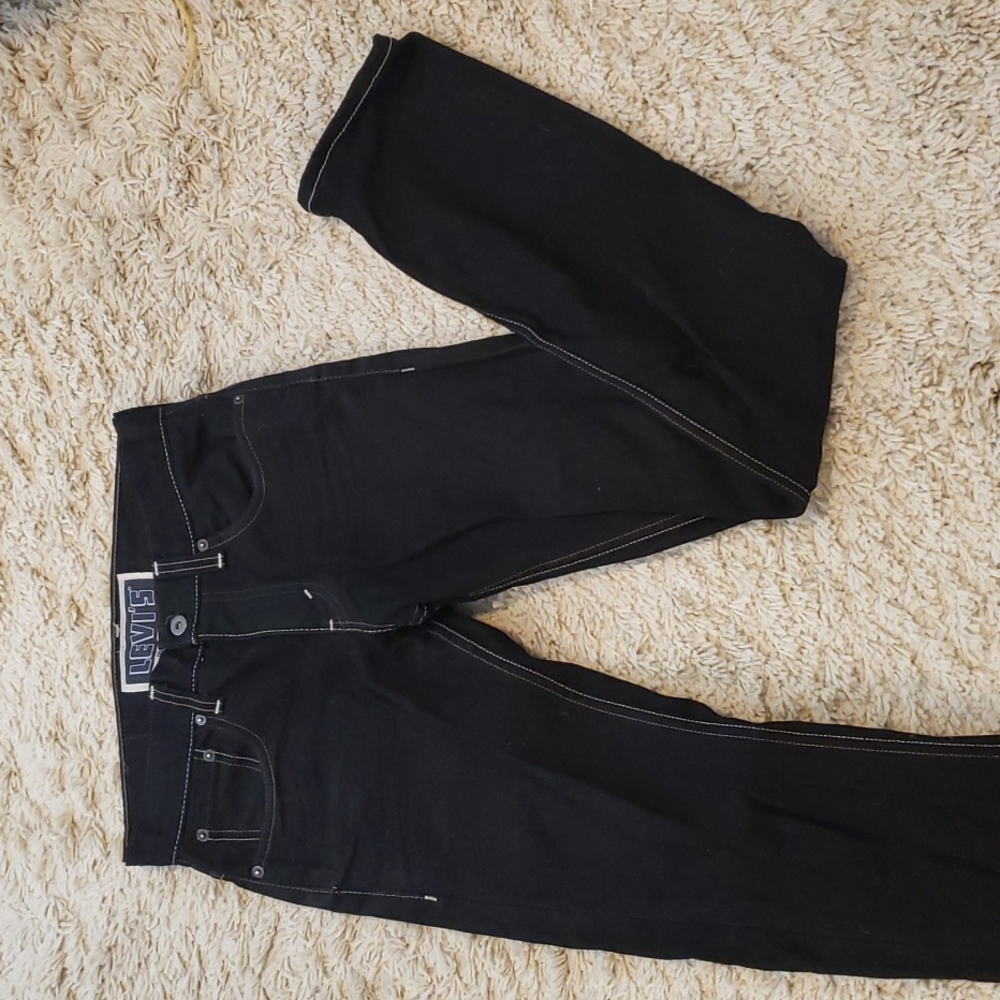 Levi's 511 skinny black jeans